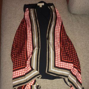Michael kors sleeveless shawl, S/M